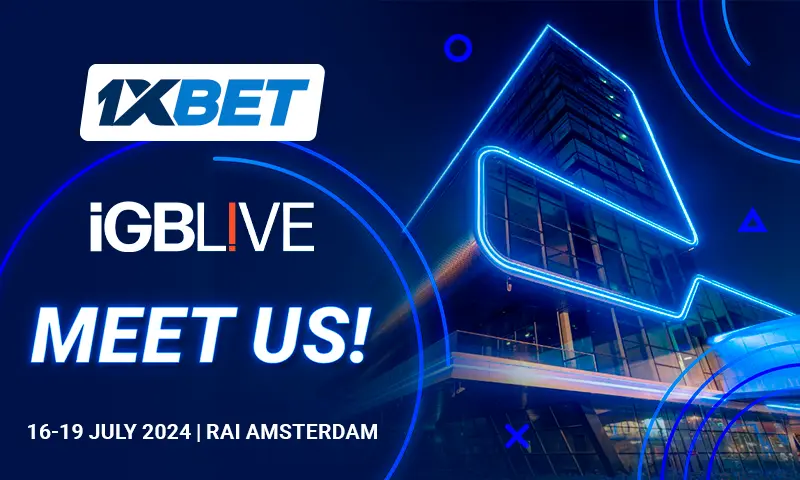 1xBet примет участие в выставке iGB L!VE 2024