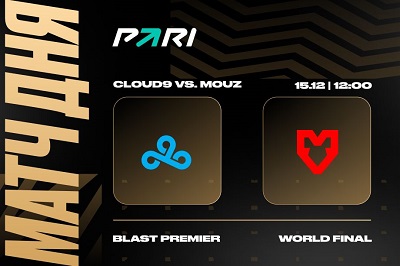 PARI: Cloud9 победит MOUZ и пройдет в полуфинал BLAST Premier: World Final 2023 по CS2