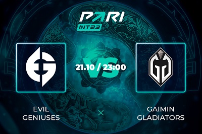 PARI: Gladiators выбьют EG из плей-офф The International 2023 по Dota 2