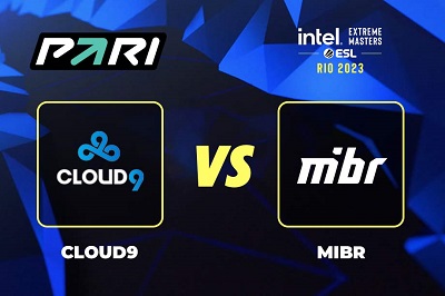 PARI: Cloud9 начнет IEM Rio 2023 по CS:GO с победы над MIBR