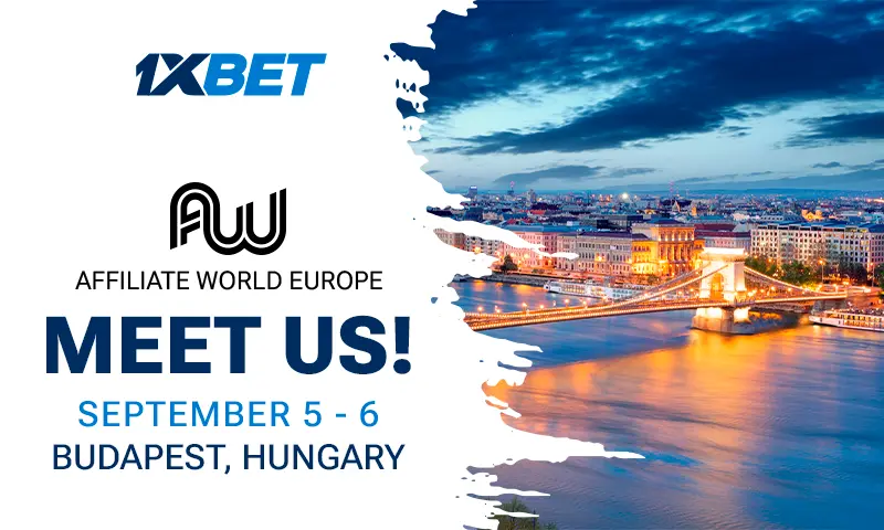 1xBet приглашает на выставку Affiliate World Europe 2024