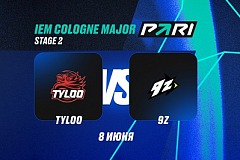 Клиенты PARI уверены в победе 9z над TYLOO на IEM Cologne Major 2026 по CS2