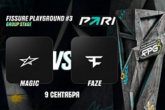 PARI: FaZe Clan выбьет Magic из FISSURE Playground #3 по CS2