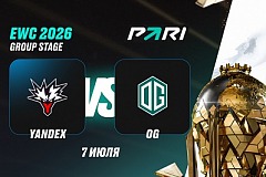 PARI: Team Yandex обыграет OG в дебютном матче на Esports World Cup 2026