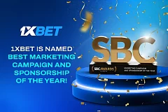 Триумф 1xBet на SBC Awards Europe 2025