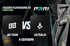 PARI: Astralis не справится с BB Team в матче группового этапа FISSURE Playground #3 по CS2